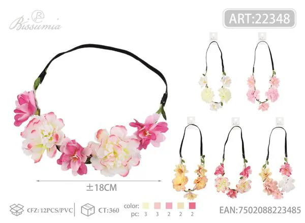 Guirnalda con 5 flores