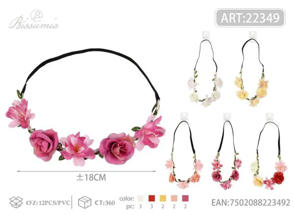 Guirnalda con 5 flores