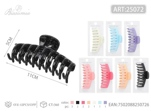 gancho para el cabello con relleno de polvo de 11cm 1#