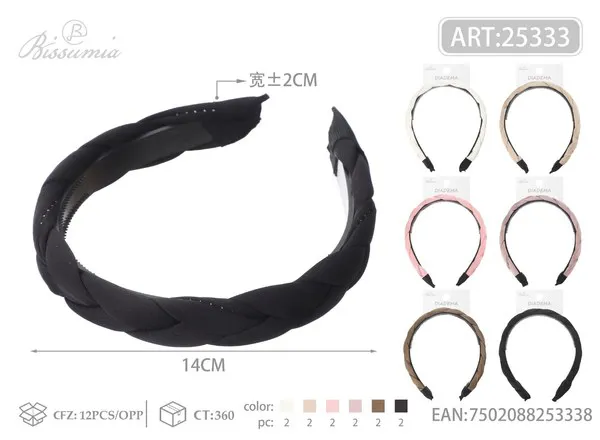 hebilla para el cabello de trenza de 2cm