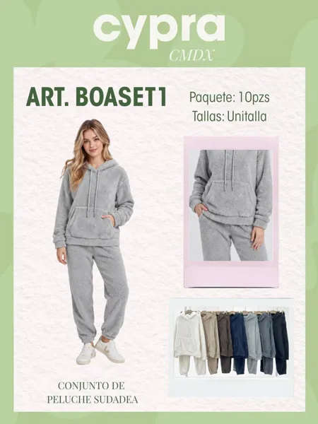 Conjunto de sudadera y pantalón