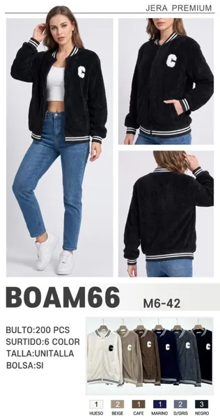 Chaqueta tipo bomber