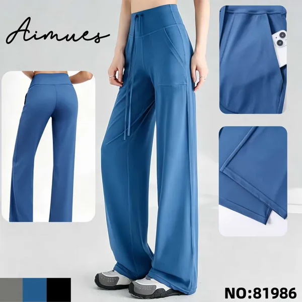 Pantalones de pierna ancha
