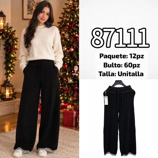 Pantalón de pierna ancha