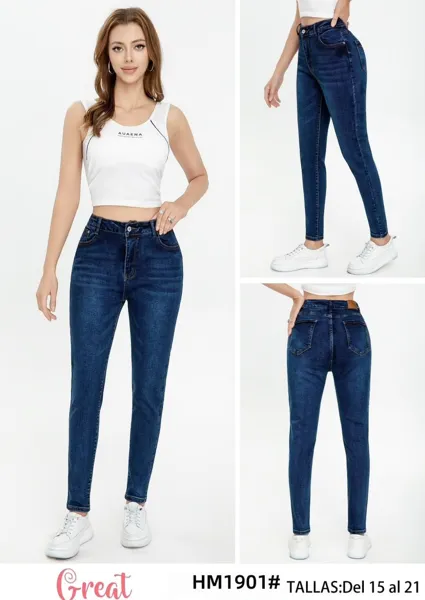 Pantalones de mezclilla
