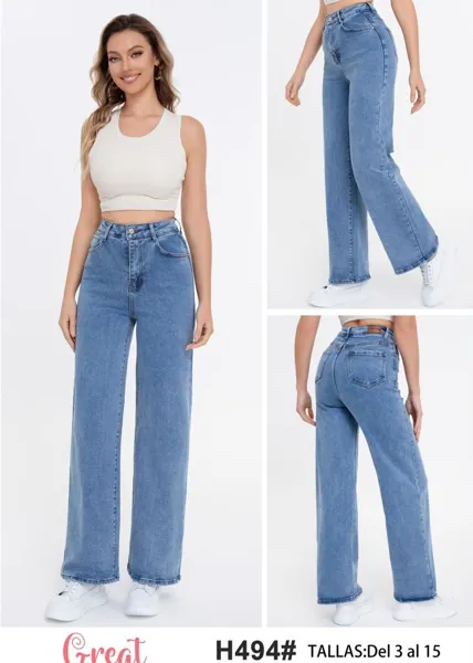 Pantalones de mezclilla