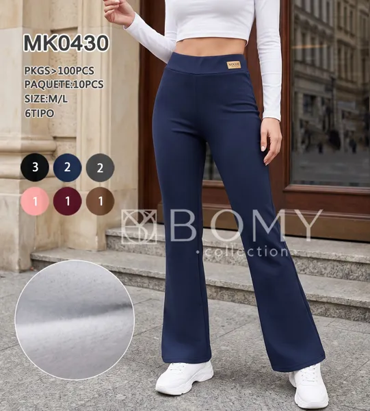 Pantalones de pierna ancha
