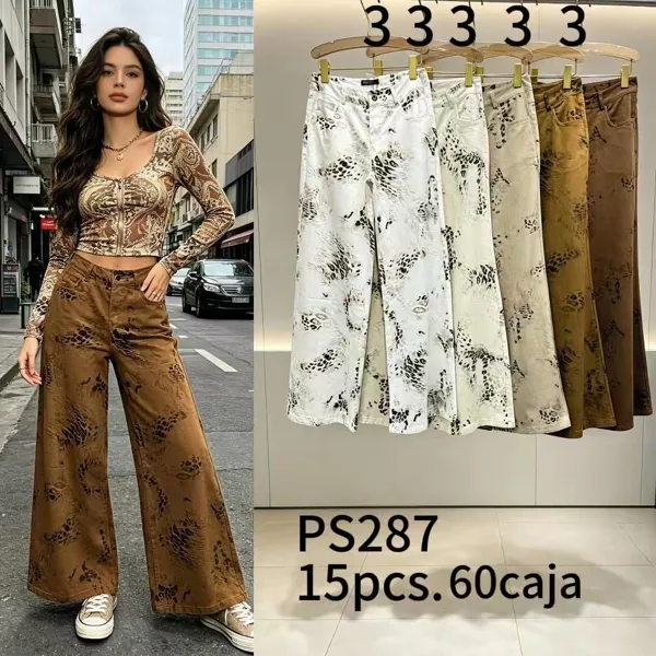 Pantalones de pierna ancha