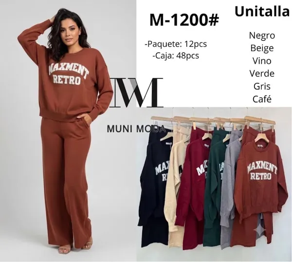 Conjunto de sudadera y pantalón