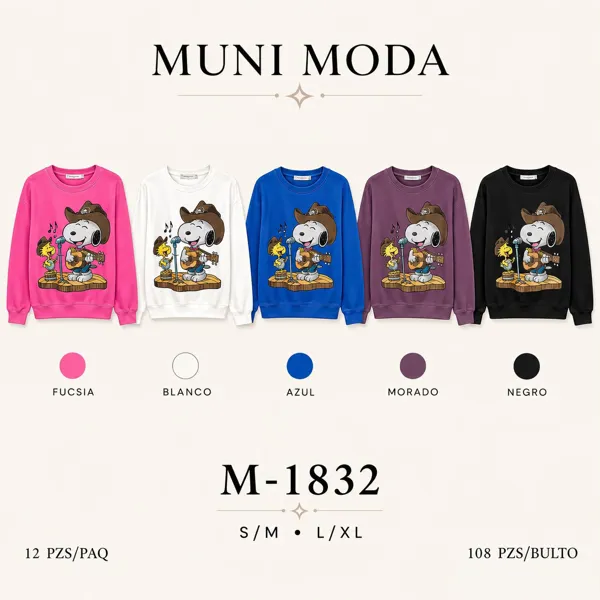 Sudadera de Snoopy vaquero
