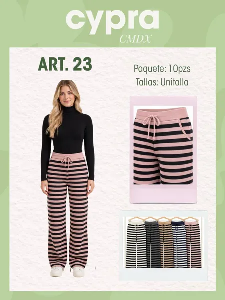 Pantalón de rayas