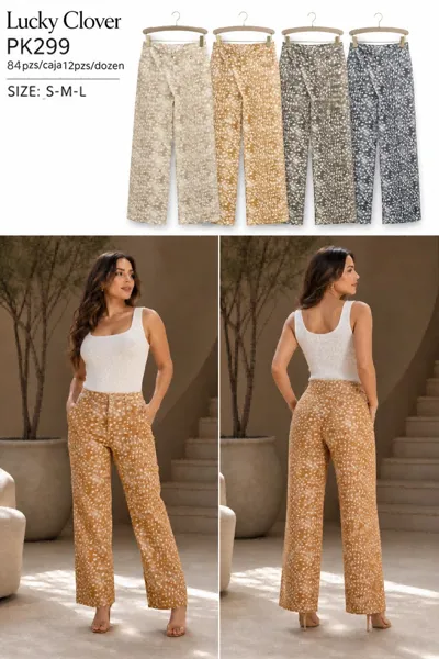 Pantalones de pierna ancha