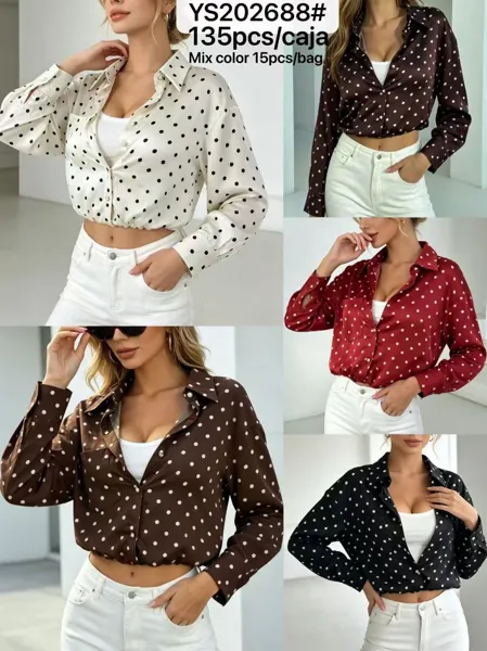Camisa de lunares