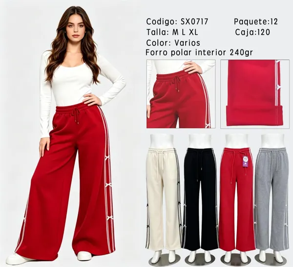 Pantalón de pierna ancha