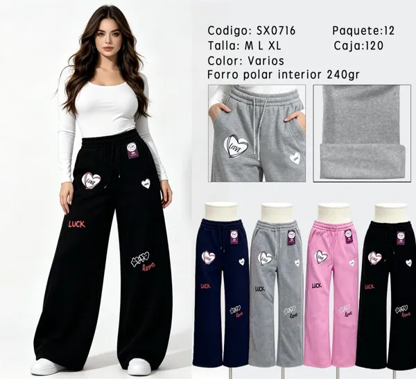 Pantalón de pierna ancha