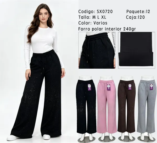 Pantalón de pierna ancha