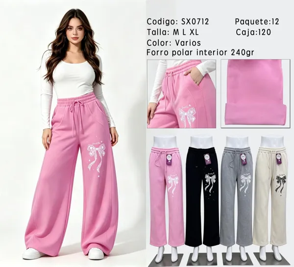 Pantalón de pierna ancha