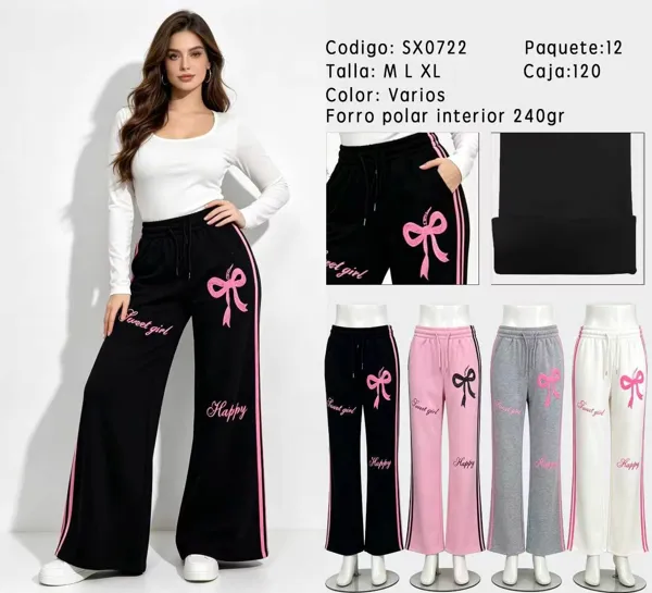 Pantalón de pierna ancha