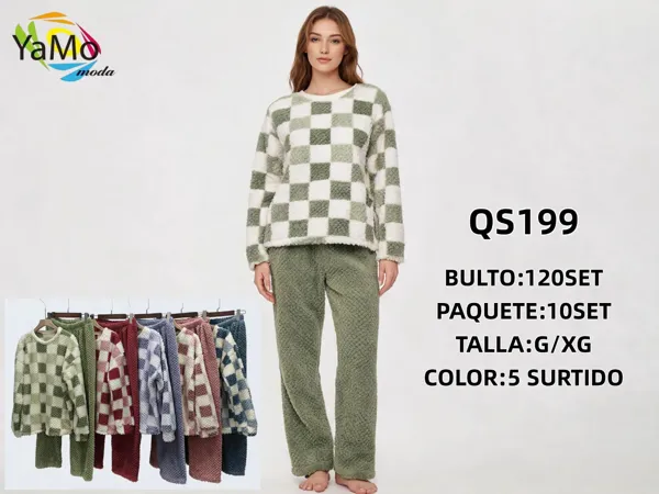 Conjunto de suéter y pantalón