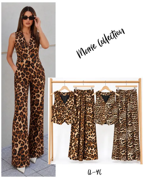 Conjunto de chaleco y pantalón