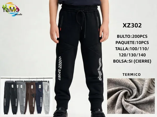 Pantalón deportivo térmico para niño