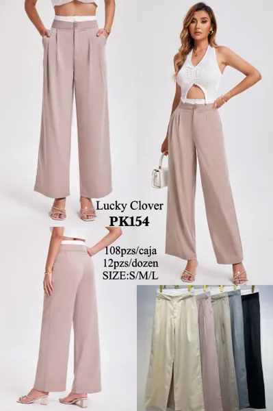 Pantalones de pierna ancha