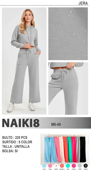 Pantalón con brillos