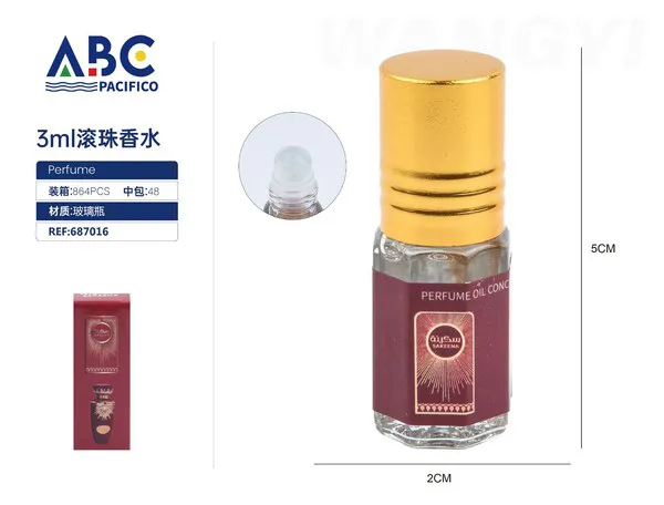 Perfume roll-on Lattafa Sakeena 3ml para mujer