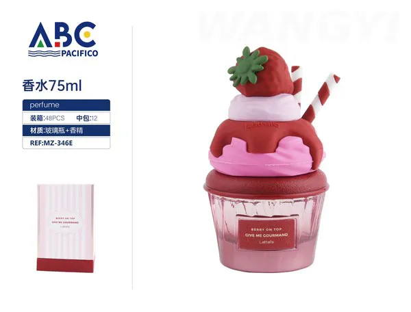 Perfume Lattafa Give Me Gourmand Berry On Top 75ml para mujer