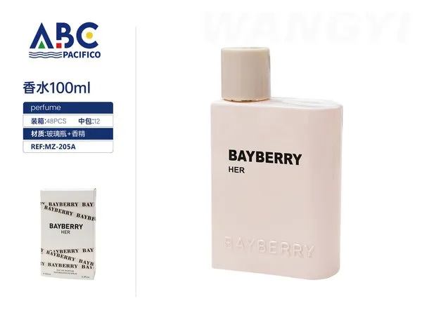 Perfume Bayberry Her botella rosa 100ml para mujer