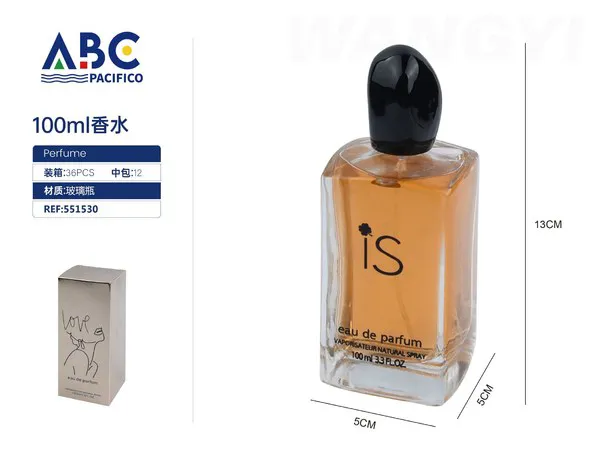 Perfume IS eau de parfum botella ambar 100ml para mujer
