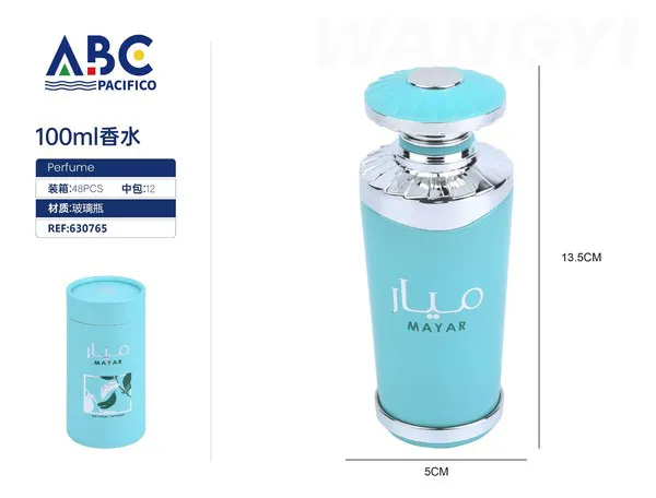 Perfume Mayar botella turquesa 100ml para mujer