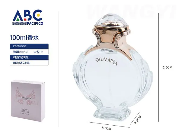 Perfume Olumapea transparente 100ml para mujer