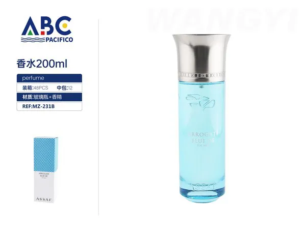 Perfume Assaf Arrogate Blue 200ml para hombre
