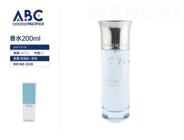 Perfume Assaf Dangerous Arrogate 200ml para hombre