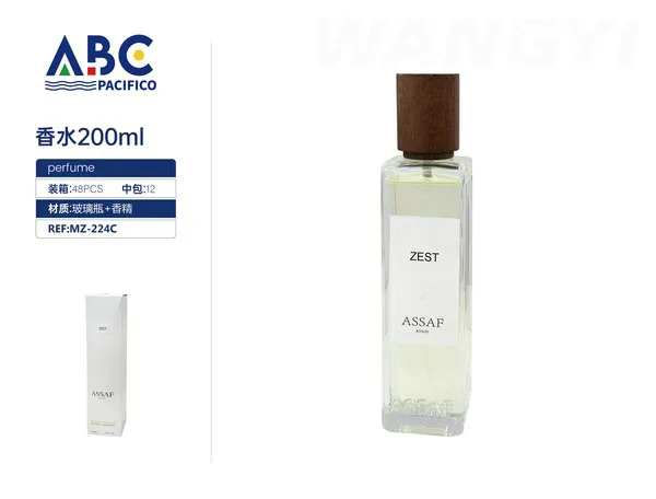 Perfume Assaf Zest 200ml unisex