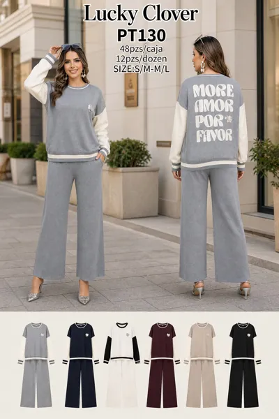 Conjunto de sudadera y pantalón