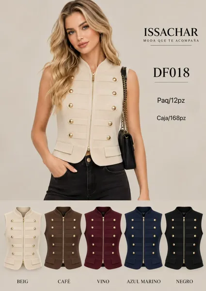 Chaleco estilo militar