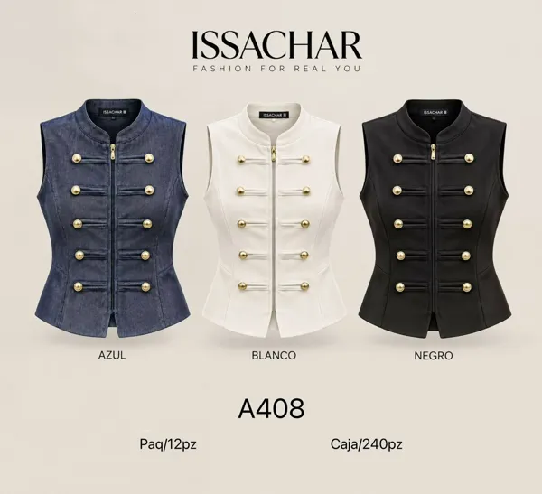 Chaleco estilo militar