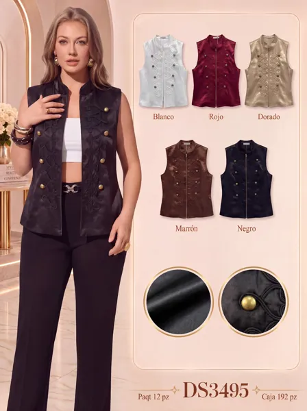 Chaleco estilo militar