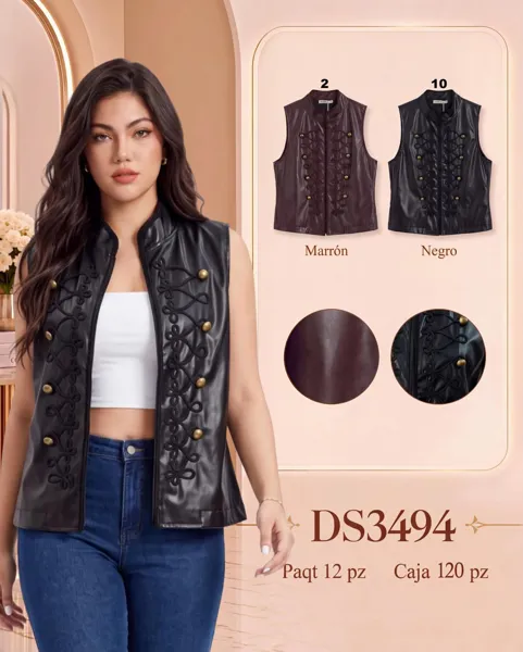 Chaleco estilo militar