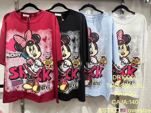 Playera Oversize Minnie Mouse