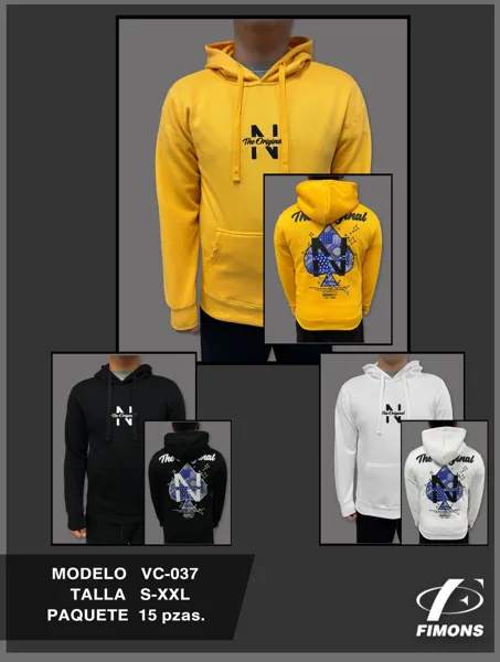Sudadera con capucha estampado The Original