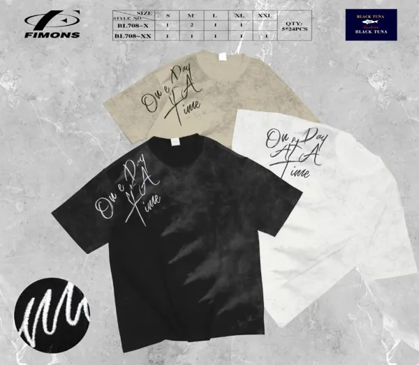 Playera oversize desgastada One Day At A Time