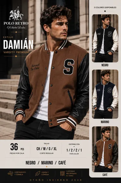 Chaqueta Varsity Premium