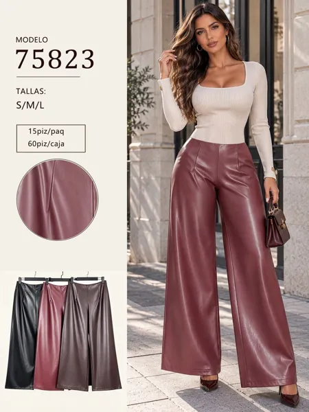 Pantalones de pierna ancha