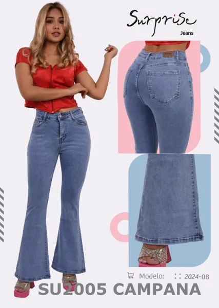 Jeans acampanado Surprise-3P-SU2005