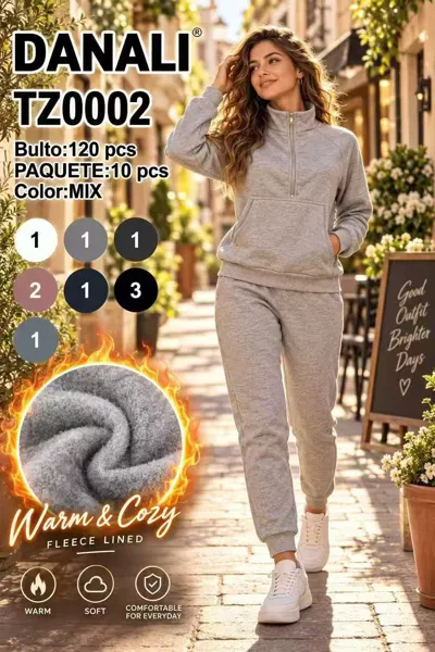 Conjunto de sudadera y pantalón