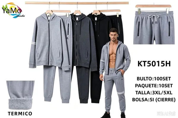 Conjunto deportivo con sudadera y pantalón
