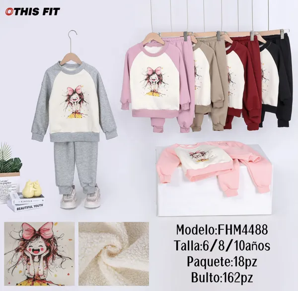 Conjunto de sudadera y pantalón
